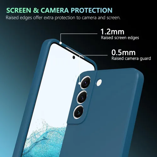 Vista 527 de Funda para Samsung Galaxy Note 8, color negro, resistente a los arañazos con tacto suave, delgada funda delgada para Samsung Galaxy Note 8