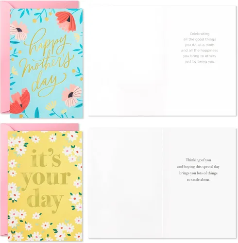 Vista 5 de Hallmark - Surtido de tarjetas para el Día de la Madre, Deseos para el Día de la Madre (36 tarjetas con sobres)