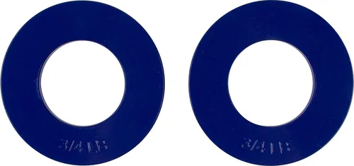 Vista 4 de Placas de peso fraccionales: 2 unidades de cada una de 1/4, 1/2, 3/4, 1 libra. Juego total de 8 por Trademark Innovations