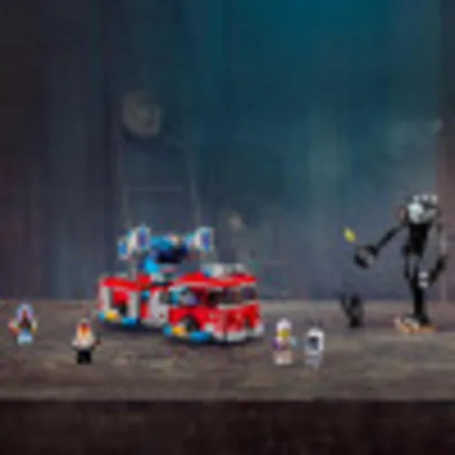 Vista 6 de LEGO Camión de bomberos Phantom Hidden Side 3000 70436, juguete de camión de bomberos de realidad aumentada (AR), kit de caza de fantasmas impulsado