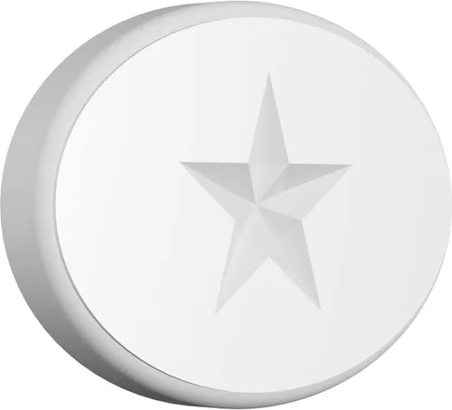 Vista 17 de Ekena Millwork ROSP040X028X100DAL08 Roseta estándar con borde redondeado, 4 pulgadas de ancho x 2 3/4 pulgadas de alto x 1 pulgada, PVC