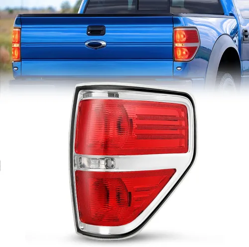 Vista 15 de Ensamble de faros Nilight para Ford F150 F-150 2009 2010 2011 2012 2013 2014, faro LED DRL, carcasa negra