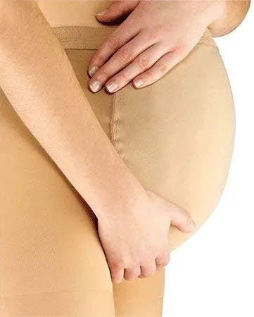 Vista 2 de Allegro - Medias de compresión para embarazo 15-20mmHg Essential 26 con puntera cerrada