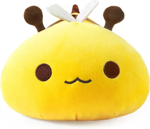 Vista 8 de Onsoyours Peluches Originales de Abeja Lindas, Juguete de Peluche Suave de Abeja Melífera Almohada Pequeños Regalos para Niños (Amarillo, 9")
