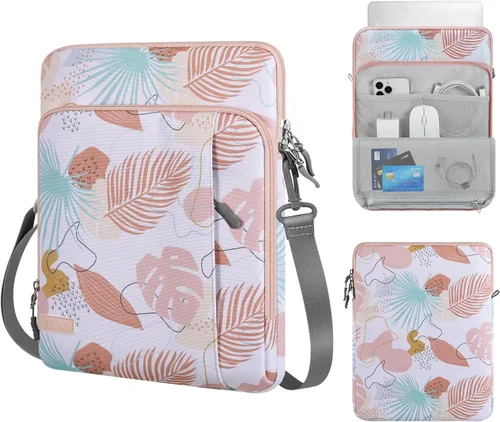 Vista 16 de MoKo Funda de transporte con bolsillos para tablet de 10-13 pulgadas, compatible con el nuevo iPad Pro M5 de 13 pulgadas & Air M3, Pro de 12.9/11