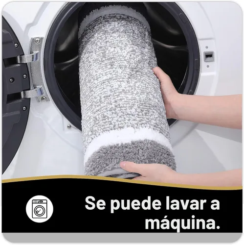 Vista 7 de OLANLY Alfombras de baño 24x16, tapetes de baño extra suaves y absorbentes de microfibra, antideslizantes, lavables a máquina, secan rápido