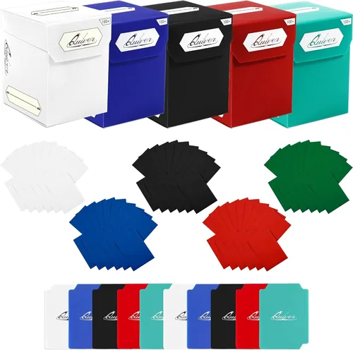 Vista 12 de Quiver Time Paquete de cartas coleccionables blancas para cartas coleccionables y fundas para cartas, compatible con Magic: The Gathering Cards