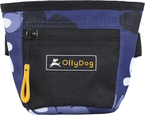 Vista 23 de Bolsa de golosinas OllyDog, bolsa de golosinas para perros, clip de cinturón para la cintura para entrenamiento con las manos libres, cierre