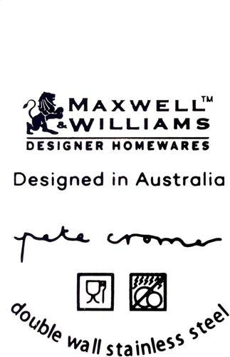 Vista 6 de Maxwell and Williams Pete Cromer - Botella de agua aislada con diseño de Kingfisher Azure, acero inoxidable sin BPA, verde azulado, 16.9 fl oz