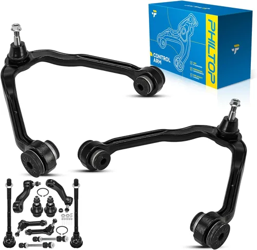 Vista 137 de PHILTOP Kit de suspensión delantera brazo de control inferior con rótula y barra estabilizadora, enlace final compatible con Chevrolet Captiva
