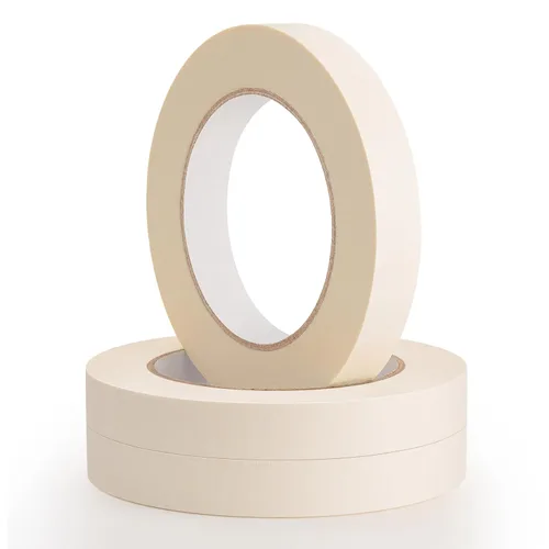 Vista 8 de KICNIC Cinta de pintor, cinta adhesiva azul de 0.7 pulgadas x 60 yardas, 1 rollo de suministros de papel para manualidades, cinta transparente ancha