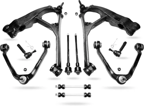Vista 117 de Detroit Axle - Kit de suspensión delantera de 10 piezas para Ford Freestar Mercury Monterey 04-07, 2 brazos de control inferiores con rótula 4