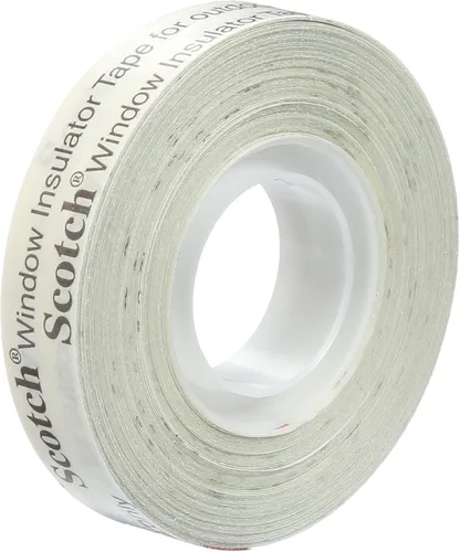 Vista 5 de 3M Cinta de montaje de película aislante para exteriores cinta de sellado transparente para ventanas y película aislante de puertas rollo de 12