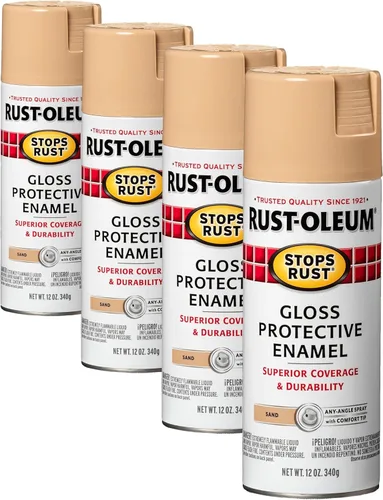 Vista 116 de Rust-Oleum 7776830 - Pintura en aerosol para prevención del óxido, 12 onzas, negro plano