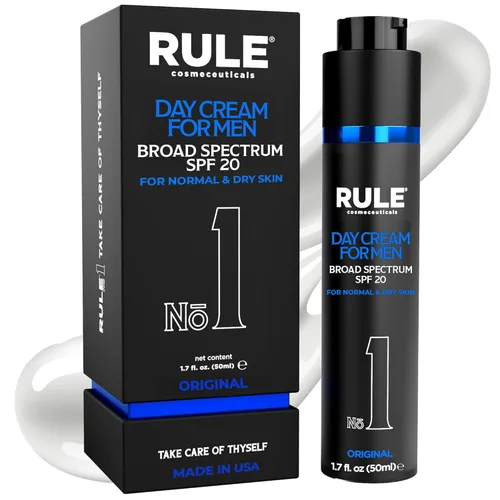 Crema de día No.1 para hombres, hidratante facial antienvejecimiento 10 en 1 para reducir las arrugas y la sequedad, SPF 20, colágeno, vitaminas B,