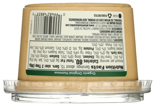 Vista 5 de 365 by Whole Foods Market Hummus Original Organic 16 onzas