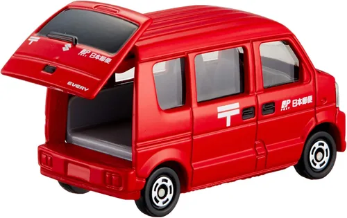 Vista 2 de Takara Tomy Tomica #068 Post Van (Suzuki Cuna)
