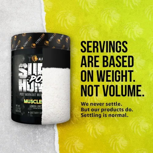 Vista 7 de Alpha Lion Superhuman - Polvo posentrenamiento, bebida de constructor muscular, monohidrato de creatina + más para el crecimiento muscular magro