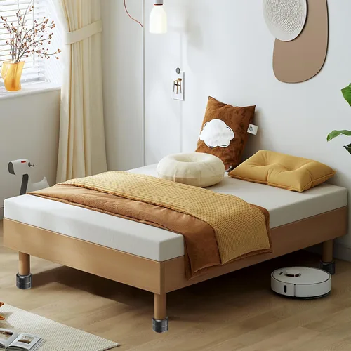 Vista 7 de Elevadores de cama redondos para muebles, resistentes, antideslizantes, ajustables (1.3 a 3.7 pulgadas de alto), elevadores de cama para escritorio