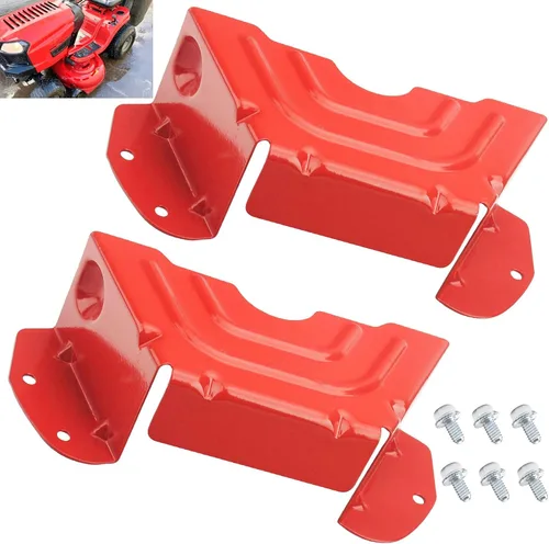Vista 8 de 783-06424A-0638 - Cubierta protectora de correa de polea de husillo de cubierta compatible con MTD & Troy-Bilt & Craftsman cortacésped con cubiertas