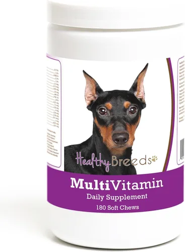Vista 141 de Healthy Breeds Affenpinscher Multivitamínico suave masticable para perros 180