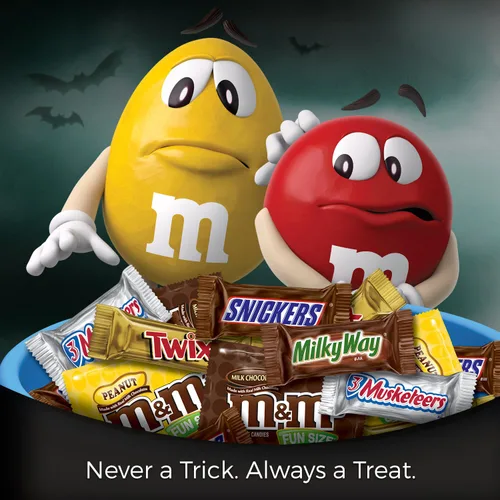 Vista 5 de MARS Chocolate Favorites Halloween Candy Bars Variedad Mezcla de 69.2 onzas Bolsa de 135 piezas