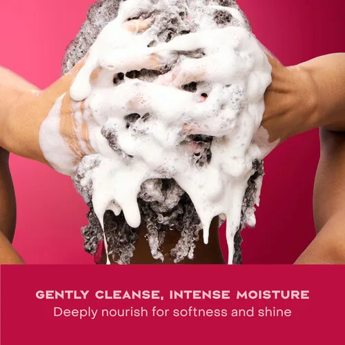 Vista 5 de Champú de intensa hidratación de miel de manuka y aceite de mafura, 13 onzas, de SheaMoisture