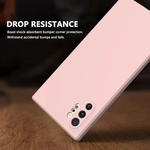 Vista 446 de Funda para Samsung Galaxy Note 8, color negro, resistente a los arañazos con tacto suave, delgada funda delgada para Samsung Galaxy Note 8