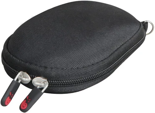 Vista 4 de Hermitshell Estuche rígido de viaje para ratón inalámbrico Logitech M170 (negro)