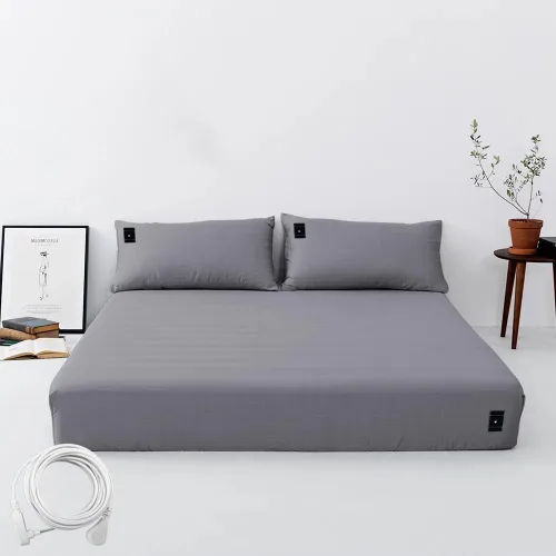 NIULAFR Grounding Sheets Sábanas de Conexión a Tierra Tamaño Twin Sábana Bajera Ajustable de Conexión a Tierra con Cable, Solución Natural de Sueño