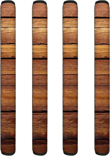 Vista 33 de Juego de 4 cubiertas lavables para manija de puerta de refrigerador, protector antideslizante para refrigerador, horno, evita huellas dactilares