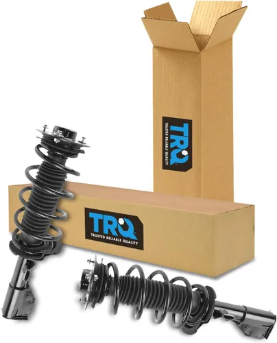 Vista 66 de TRQ - Conjunto de puntal delantero y resorte helicoidal (lados del conductor y del pasajero), para auto