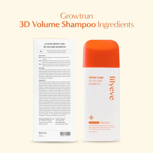 Vista 9 de lilyeve GrowTurn Champú de volumen 3D con cepillo integrado – Para cabello fino y volumen de aspecto más completo, pérdida de cabello, cuidado suave