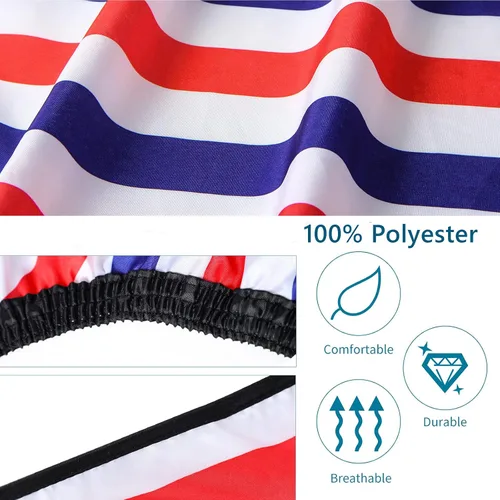Vista 3 de YELEGAI Capa profesional de corte de pelo con cepillo para el cuello, capa de peluquería de salón de gran tamaño para hombres, mujeres y niños
