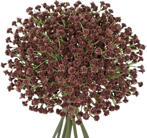 DILATATA Ramo de flores artificiales de aliento de bebé 10 paquetes (30 piezas) Flor de plástico falsa de imitación de Gypsophila para manualidades,