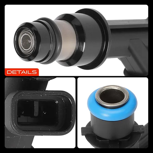 Vista 9 de A-Premium 6 inyectores de combustible compatibles con Chevrolet Trailblazer, Trailblazer EXT y GMC Envoy, Envoy XL, Envoy XUV y Buick Rainier y Saab