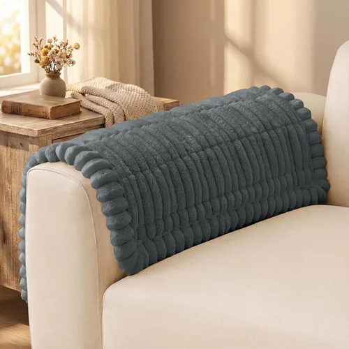 Vista 18 de decorUhome Funda de sofá mullida para mascotas, funda de sofá antideslizante para brazo de sofá, protector de sofá suave y grueso, fundas de sofá