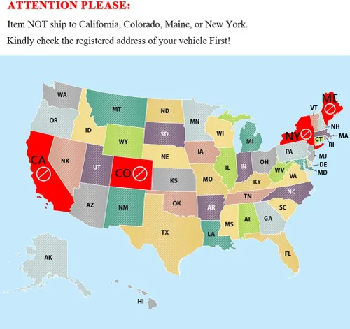 Vista 2 de MAYASAF Convertidor catalítico universal de entrada/salida de 2.5 pulgadas, sin puerto O2 (compatible con EPA)