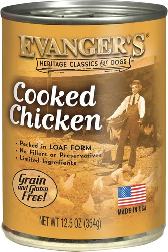 Vista 16 de Evanger's Heritage - Alimento clásico de carne de res para perros, 12 unidades, 12.5 onzas cada uno, sin granos y gluten, proteína de fuente única