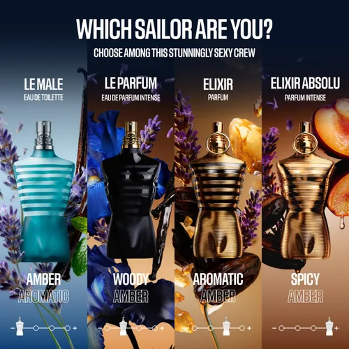 Vista 5 de Jean Paul Gaultier Le Male de Jean Paul Gaultier para Hombre. Spray Eau de Toilette 4.2 Oz.