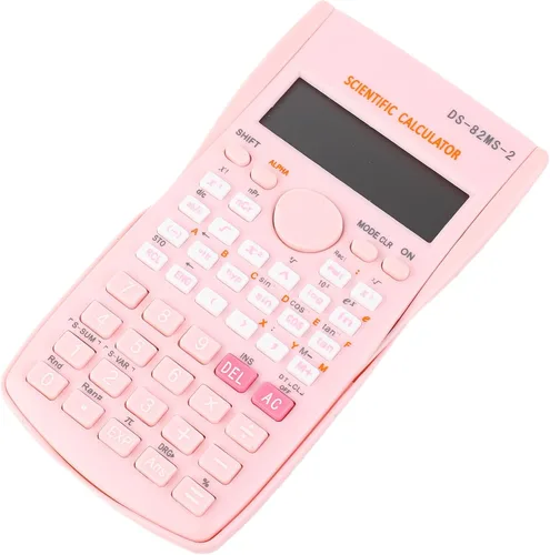 Vista 5 de Calculadora científica, calculadora de oficina de 12 dígitos y 240 funciones, calculadora multifunción para estudiantes de pantalla grande con tapa