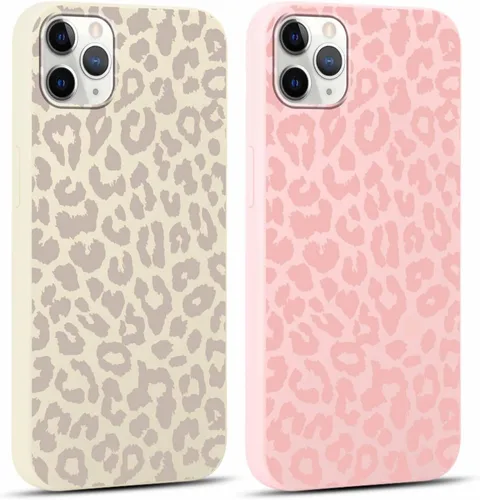 Vista 8 de Paquete de 2 fundas de teléfono con bonito estampado de guepardo para iPhone 7/8/SE 2020 / SE 2022 de 4.7 pulgadas, diseño de leopardo de lujo