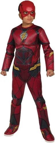 Vista 6 de Rubie's Disfraz infantil de lujo de The Flash de la Liga de la justicia, S, Multicolor