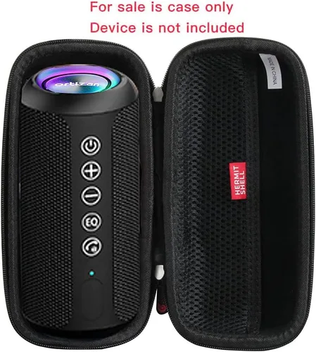 Vista 2 de Hermitshell Estuche rígido de viaje para altavoz Bluetooth portátil Ortizan (1.ª generación) (negro)