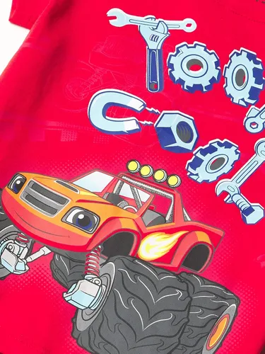 Vista 2 de Blaze and the Monster Machines Camiseta de manga corta para niño