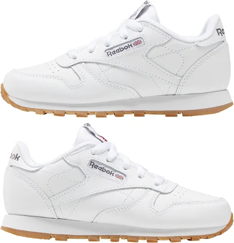 Vista 9 de Reebok Tenis clásicos de cuero unisex para niños