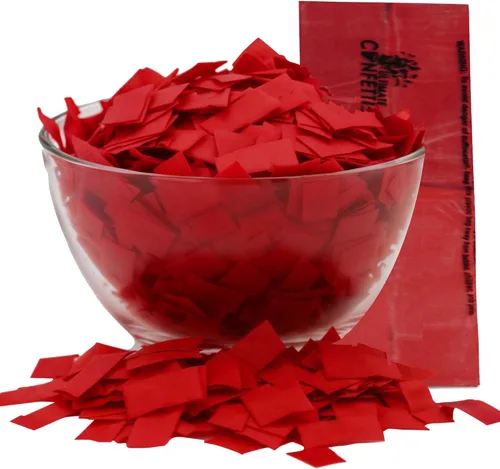 Vista 10 de Ultimate Confetti, Confeti Biodegradable Azul Bebé - Confeti de Papel de Seda Rectangular Revoloteante para Uso en Cañones y Lanzadores – Confeti
