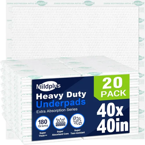 Vista 15 de Almohadillas resistentes de 30"x36", 25 unidades, almohadillas ultraabsorbentes Chucks de 130 gramos, almohadillas desechables para cama