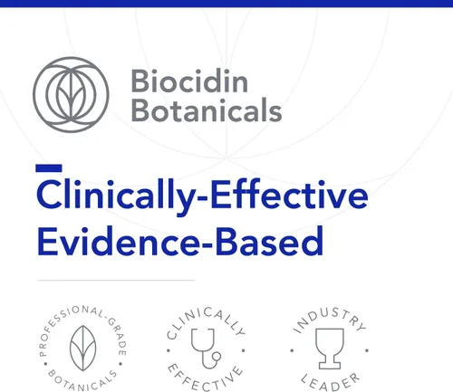 Vista 8 de Biocidin LSF para limpieza intestinal, desintoxicación y defensa contra biopelículas - Fórmula liposomal de amplio espectro potente para absorción