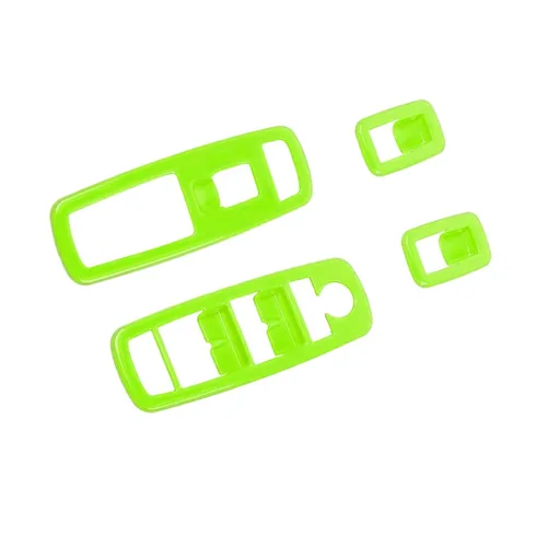 Vista 8 de Voodonala Interruptor de elevación de ventana, botón de control de elevalunas eléctrico, embellecedor para Dodge Charger Durango 2011-2025, para RAM